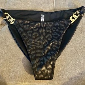 DIXXON leopard print Large swim bottoms